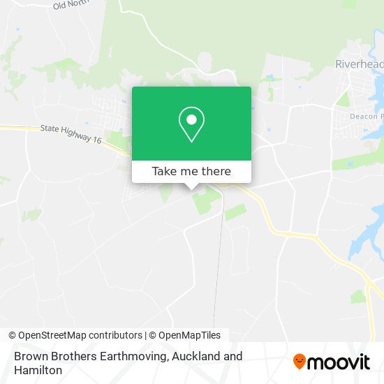 Brown Brothers Earthmoving map