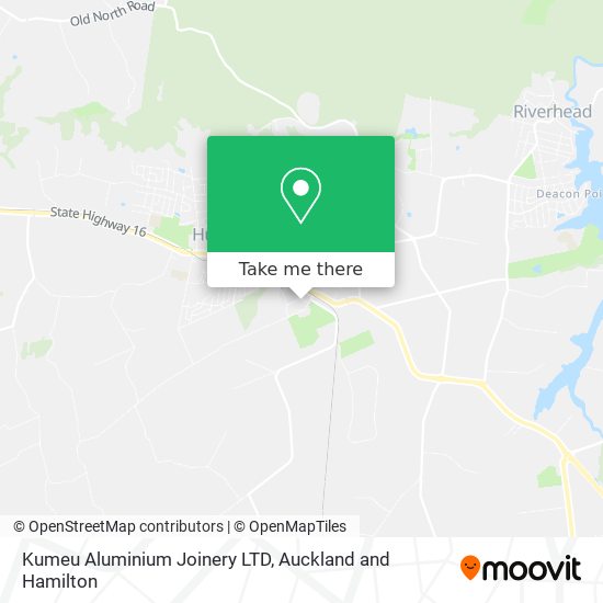 Kumeu Aluminium Joinery LTD map