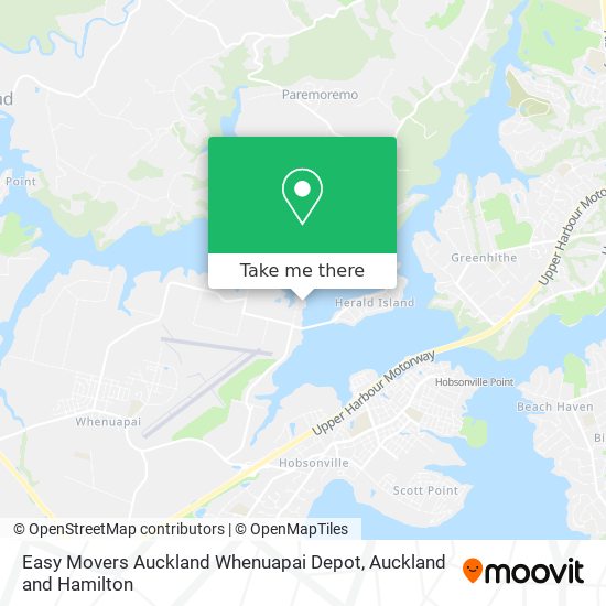 Easy Movers Auckland Whenuapai Depot map