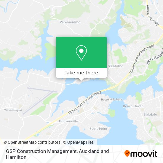 GSP Construction Management map