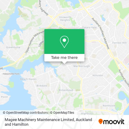 Magee Machinery Maintenance Limited地图