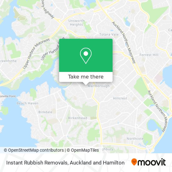 Instant Rubbish Removals map