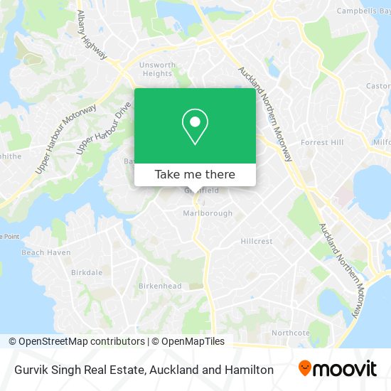 Gurvik Singh Real Estate map