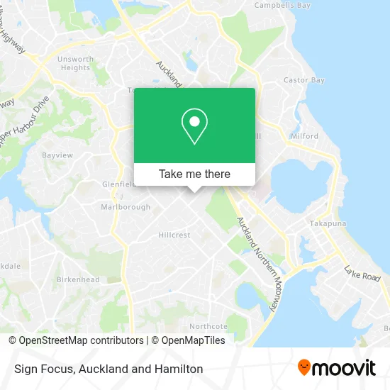 Sign Focus map