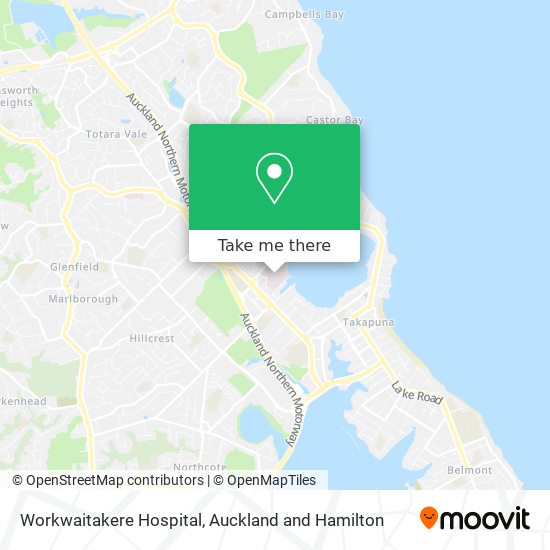 Workwaitakere Hospital地图