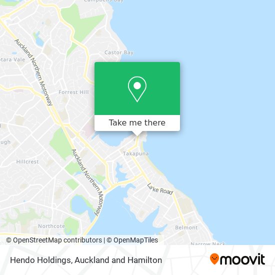 Hendo Holdings map