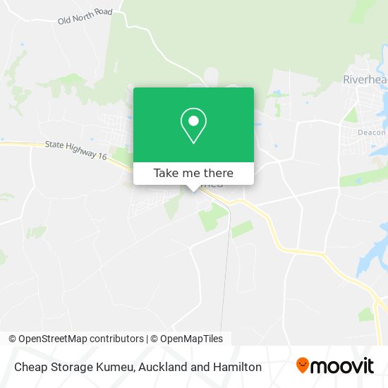 Cheap Storage Kumeu map