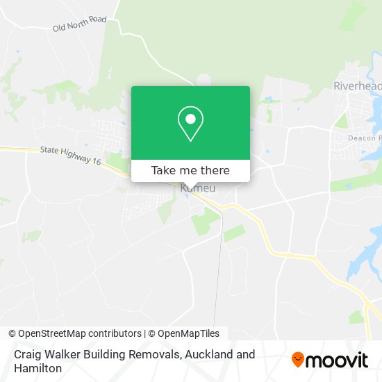 Craig Walker Building Removals map