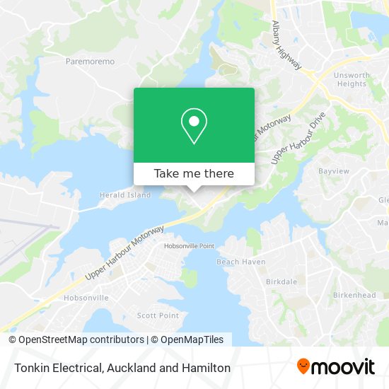 Tonkin Electrical map