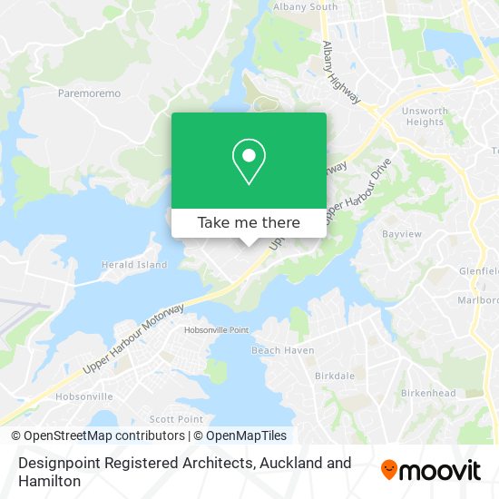 Designpoint Registered Architects map