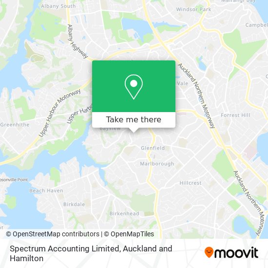 Spectrum Accounting Limited map