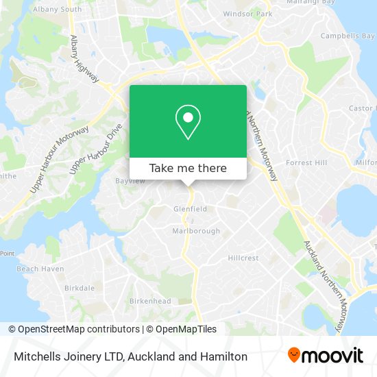 Mitchells Joinery LTD map