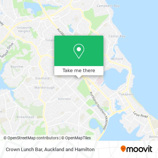 Crown Lunch Bar地图
