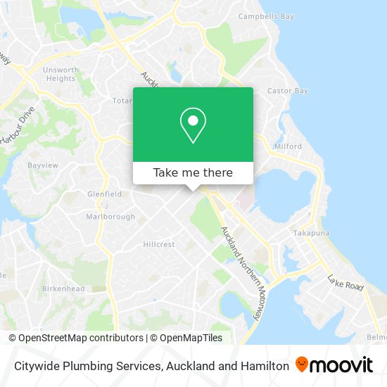 Citywide Plumbing Services map