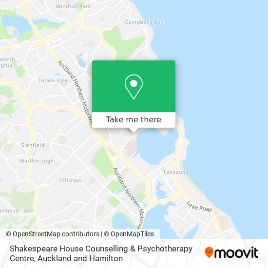Shakespeare House Counselling & Psychotherapy Centre map