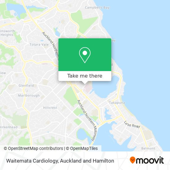 Waitemata Cardiology地图