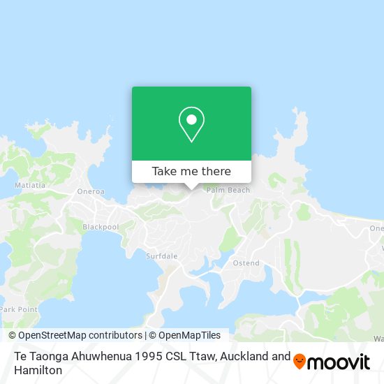 Te Taonga Ahuwhenua 1995 CSL Ttaw地图