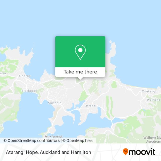 Atarangi Hope map