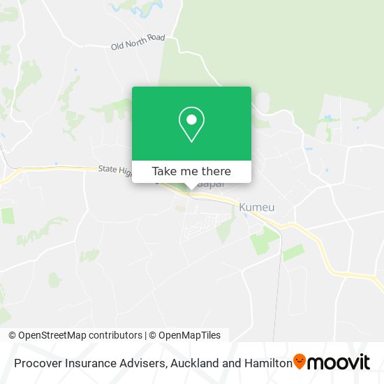 Procover Insurance Advisers map