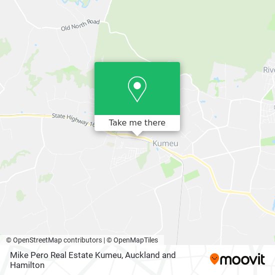 Mike Pero Real Estate Kumeu map