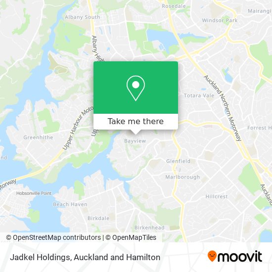 Jadkel Holdings map