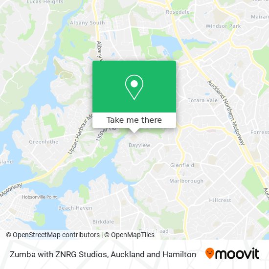 Zumba with ZNRG Studios map