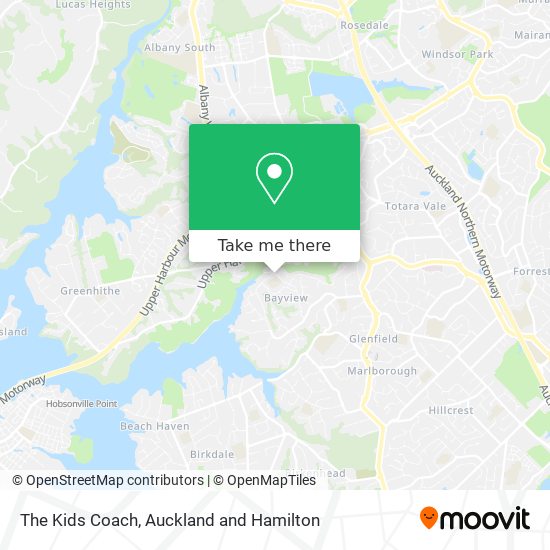 The Kids Coach map