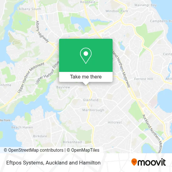 Eftpos Systems map