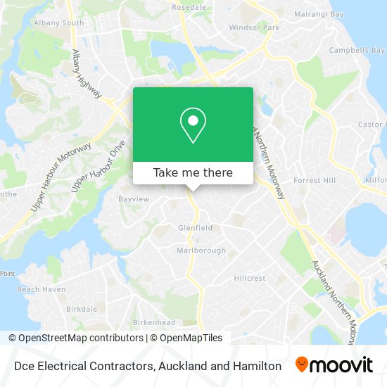 Dce Electrical Contractors map