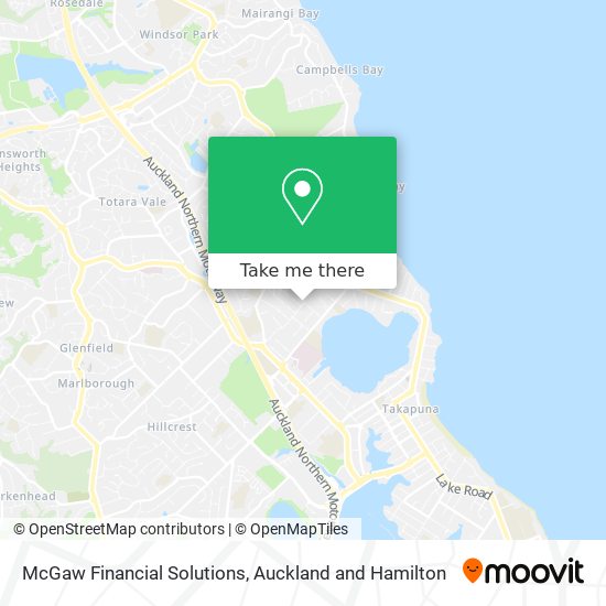 McGaw Financial Solutions map