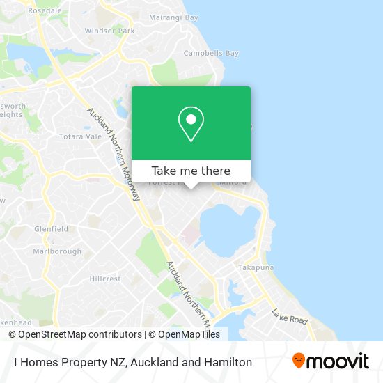 I Homes Property NZ map