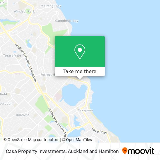 Casa Property Investments map