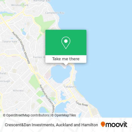 Crescent&Dan Investments map