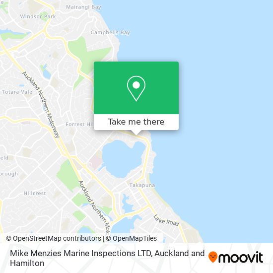 Mike Menzies Marine Inspections LTD地图