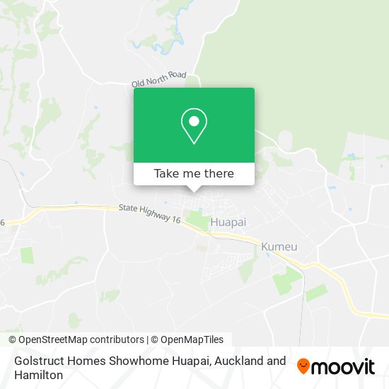 Golstruct Homes Showhome Huapai地图