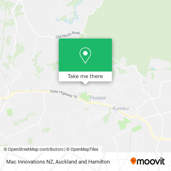 Mac Innovations NZ map