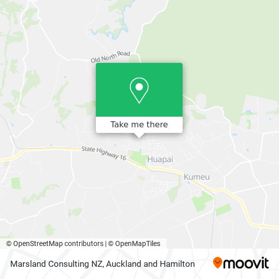 Marsland Consulting NZ map