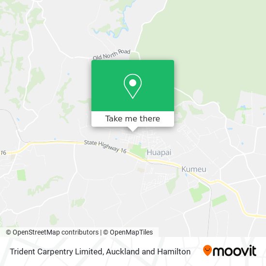 Trident Carpentry Limited map