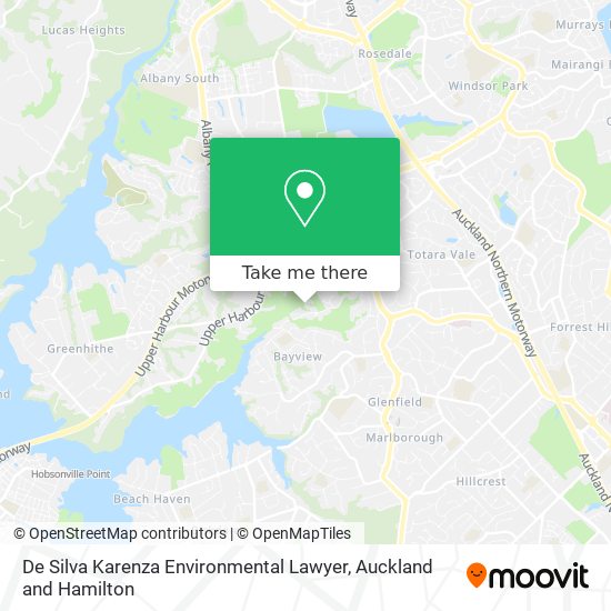 De Silva Karenza Environmental Lawyer map