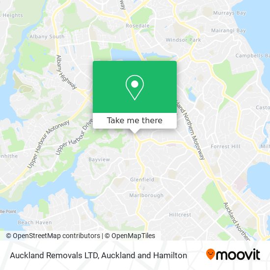 Auckland Removals LTD地图