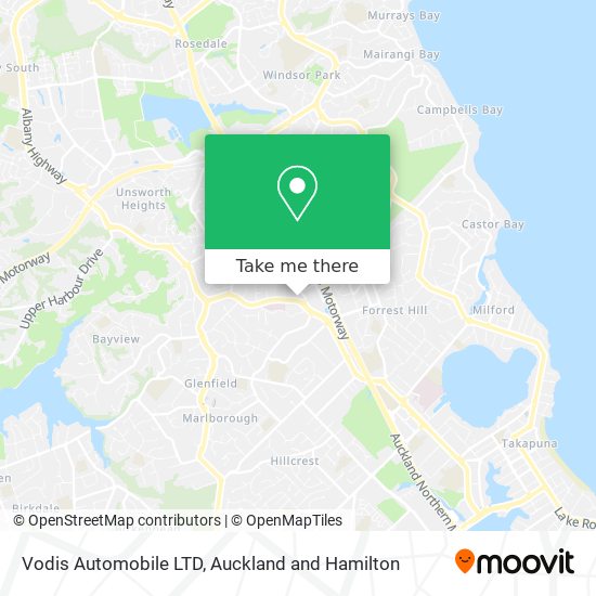 Vodis Automobile LTD map