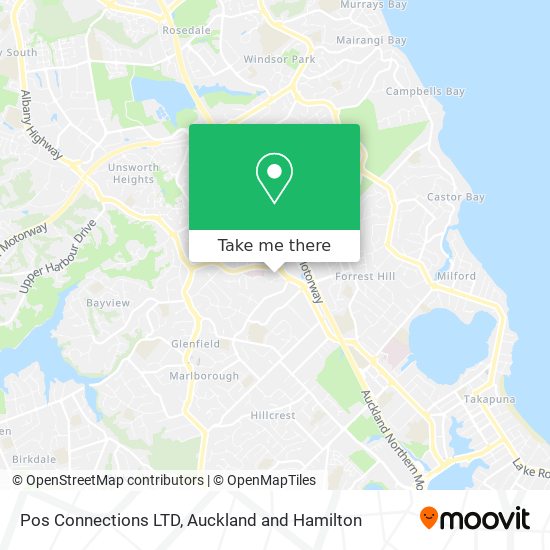 Pos Connections LTD map