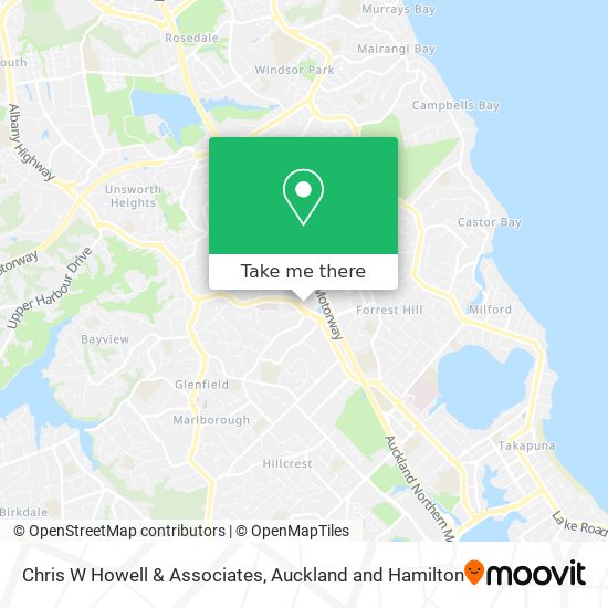 Chris W Howell & Associates map