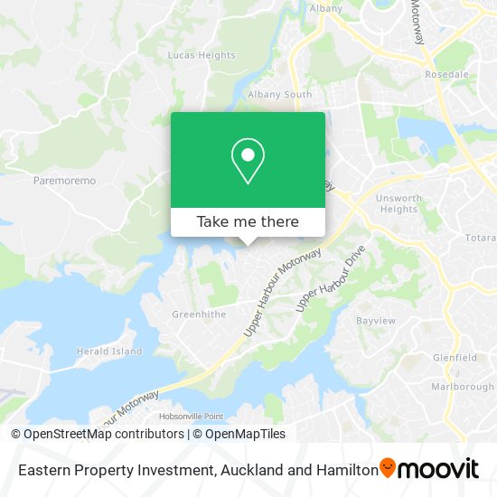 Eastern Property Investment map