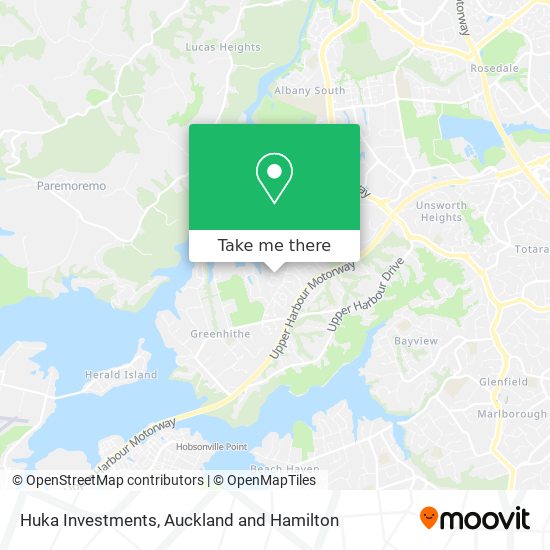 Huka Investments map