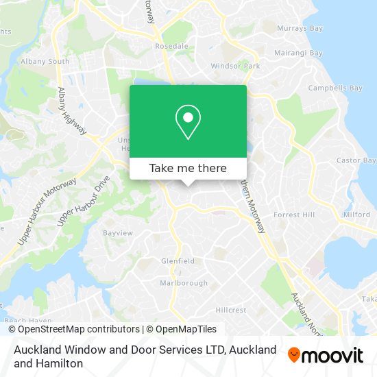 Auckland Window and Door Services LTD map