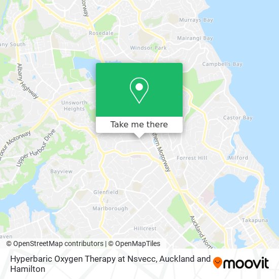 Hyperbaric Oxygen Therapy at Nsvecc map