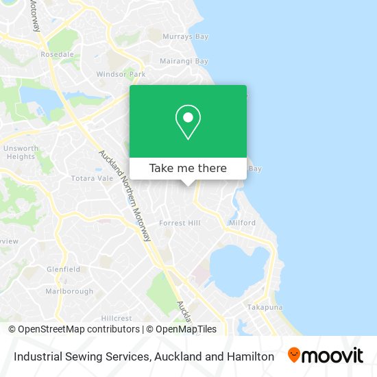Industrial Sewing Services map