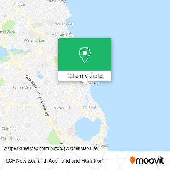 LCF New Zealand地图