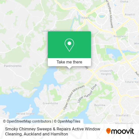 Smoky Chimney Sweeps & Repairs Active Window Cleaning map
